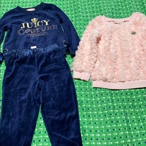 Girls 3T Juicy Couture clothing
